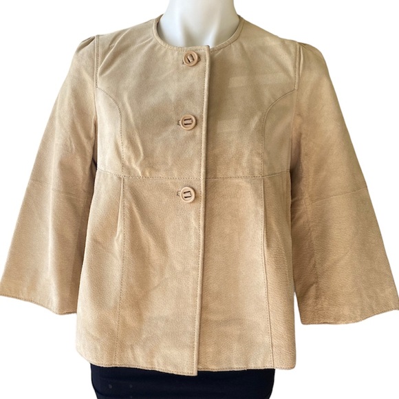 Dialogue Suede Jacket * - Picture 1 of 3